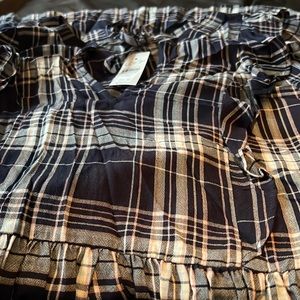 Navy Dress from the Loft w/ Pink pinstripe . Great for day or night.